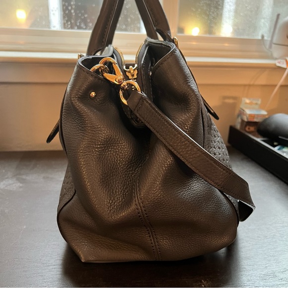 EUC grayish-blue Kate Spade bag with strap - Picture 6 of 9